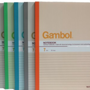 GAMBOL B5單行簿 (80頁)(2本裝)
