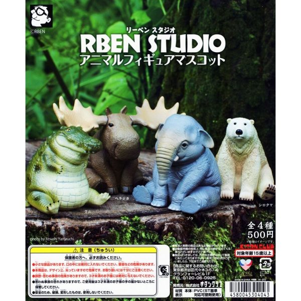 RBEN STUDIO 胖胖動物 全4款